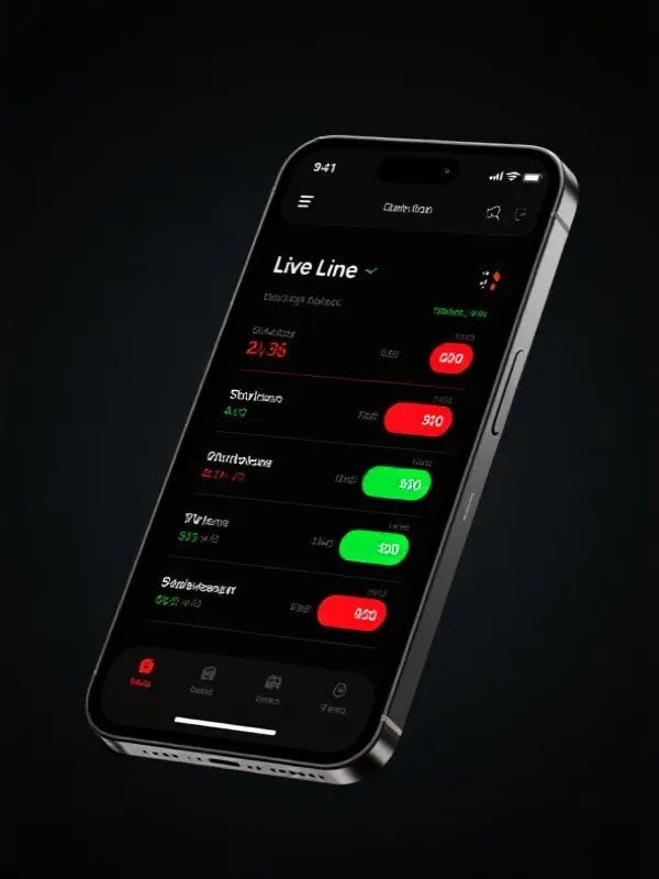 即時賠率更新介面